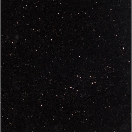 Msi Black Galaxy SAMPLE Polished Granite Floor And Wall Tile ZOR-NS-0043-SAM